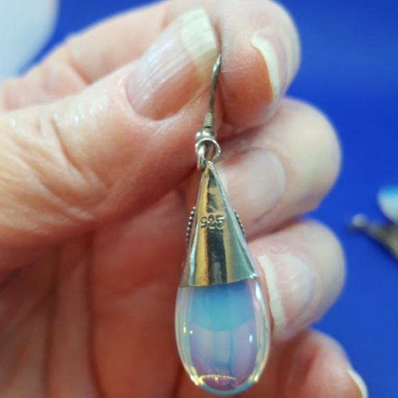 Amethyst and Opalite in SS Set - Picture 5 of 5